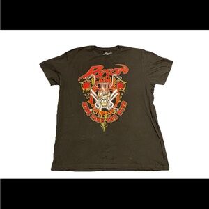Poison “Ride Like The Wind” Vintage Tee XL 90s